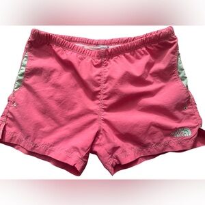The North Face Girls Bright Pink Athletic Shorts